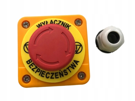 

Przycisk bezpieczeństwa awaryjny w kasecie