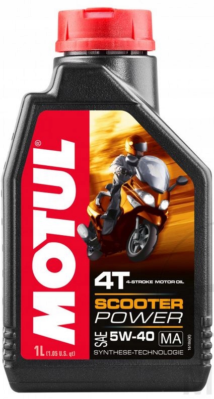 Olej Silnikowy Motul Scooter Power 4T 5W40 1L Syntetyczny Oryginał 4T
