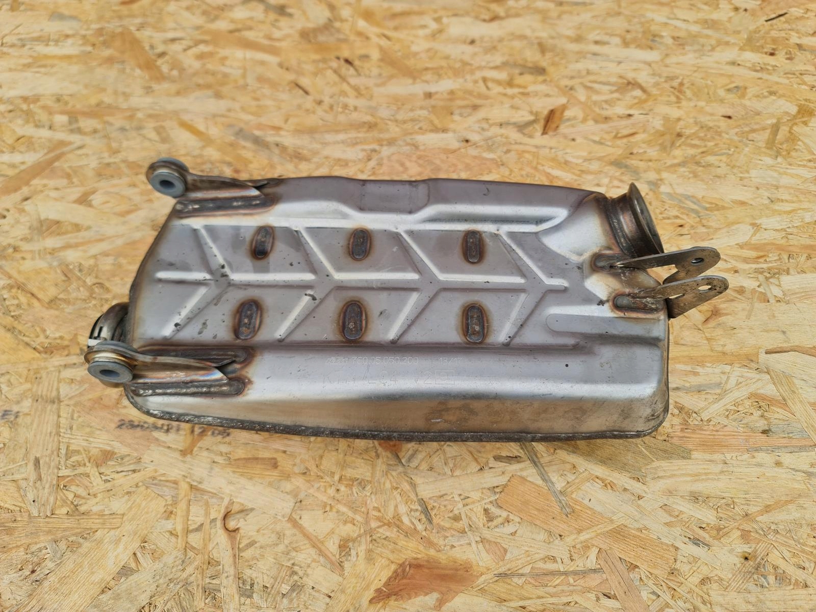 76005050200 LC4 - KTM 690 DUKE 16-коллектор катализатор глушитель ориг