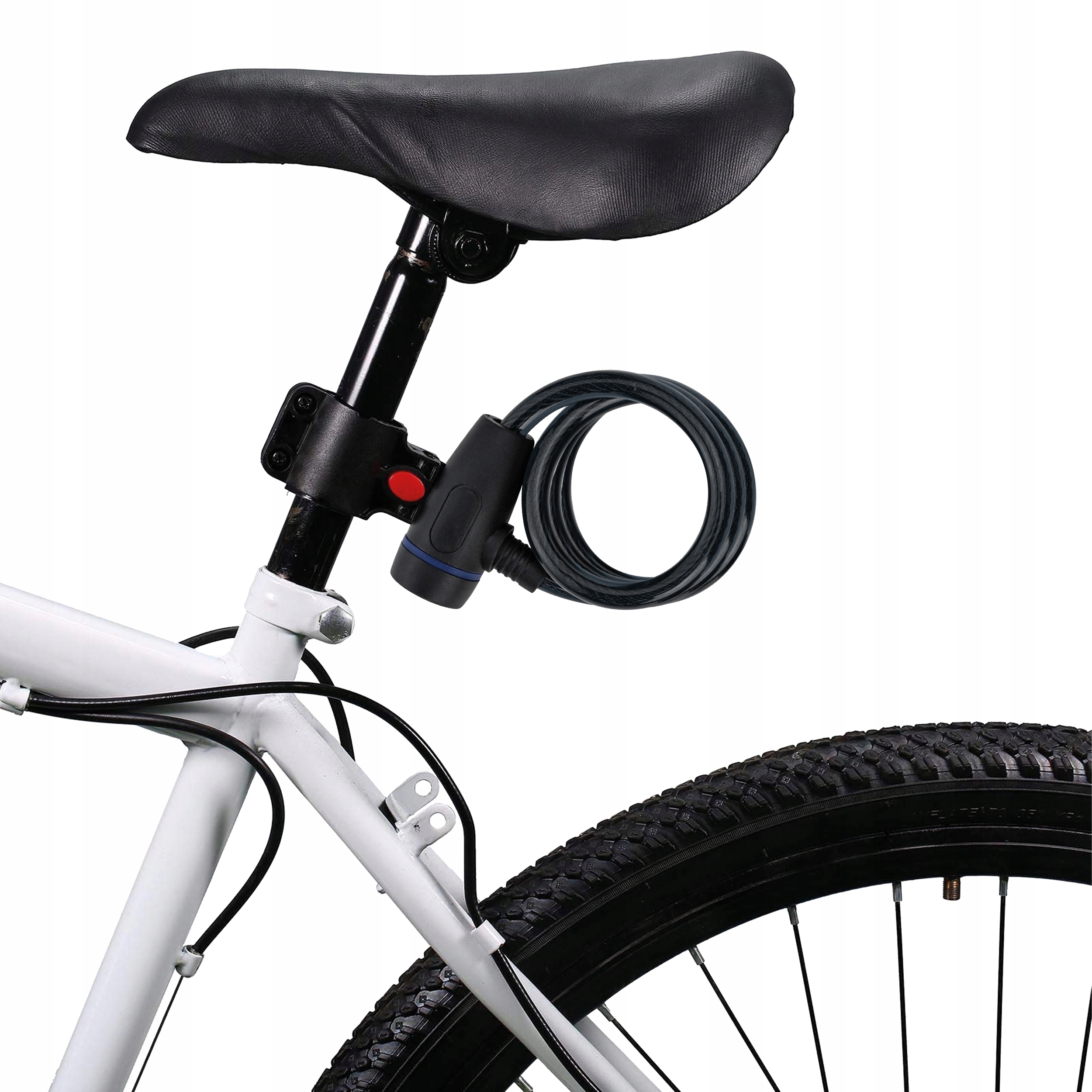 ZAPIĘCIE DO ROWERU BLOKADA ROWEROWA LINKA MOCNA ZABEZPIECZENIE NA KLUCZYK Rodzaj linka