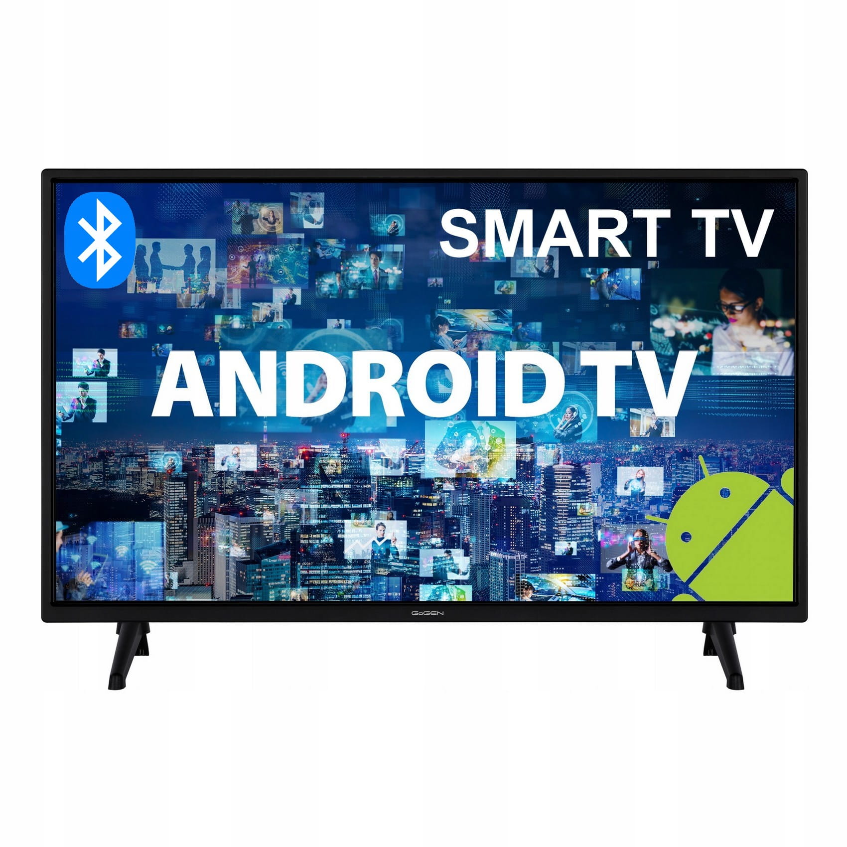Telewizor SMART Android TV 24 cale HD WiFi DVB-T2 HEVC APLIKACJE Netflix Liczba złączy HDMI 3