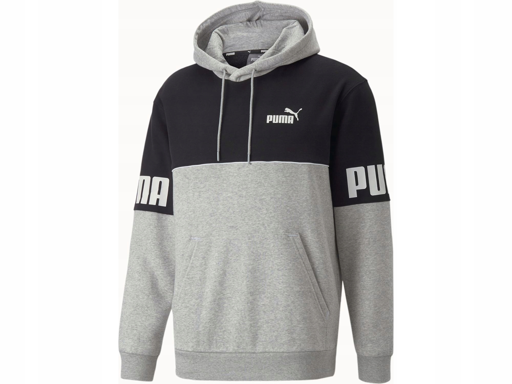 Bluza Męska Dresowa Sportowa Power Colorblock Puma