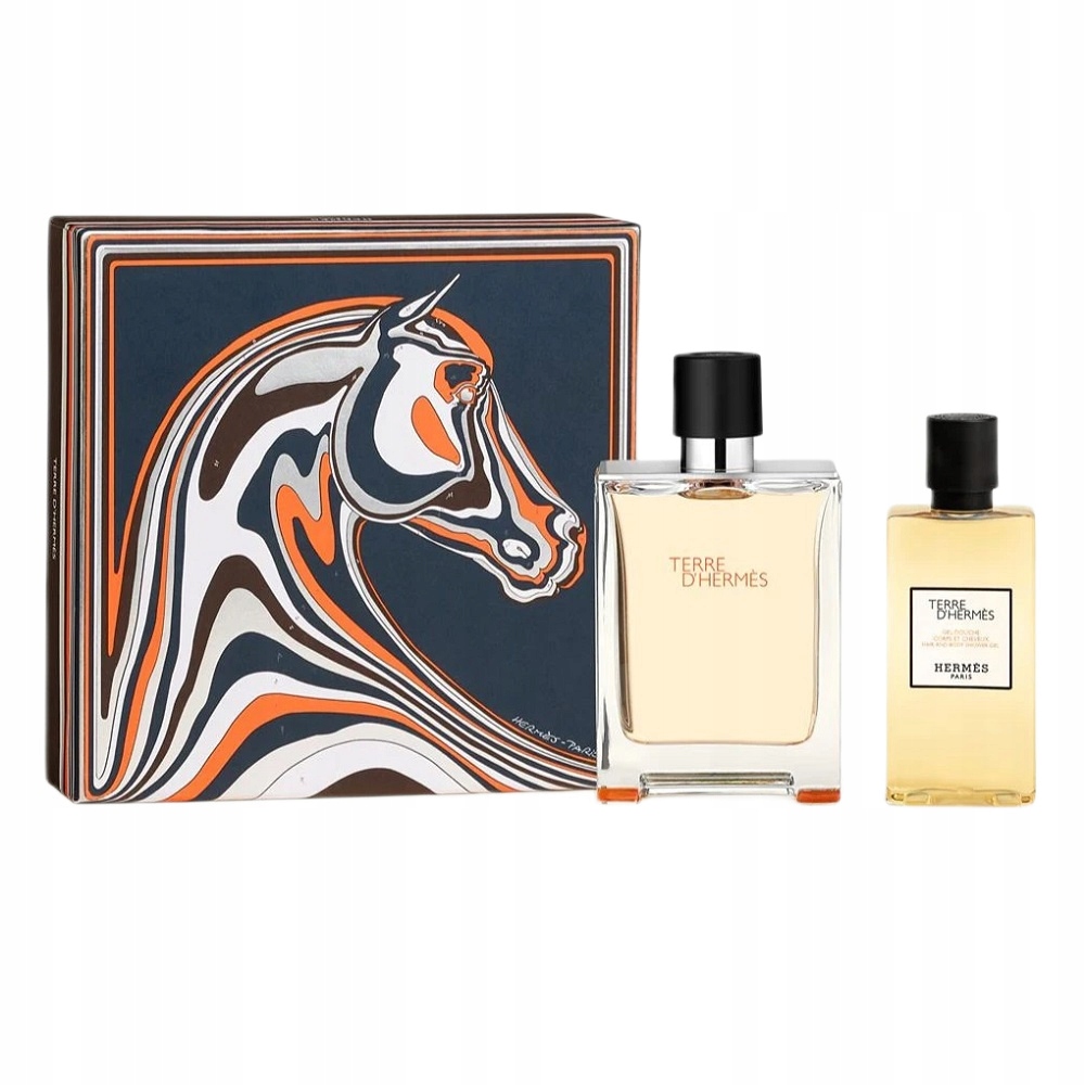 Hermes Terre D'Hermes sada toaletní voda sprej 100 ml gel pod sprej
