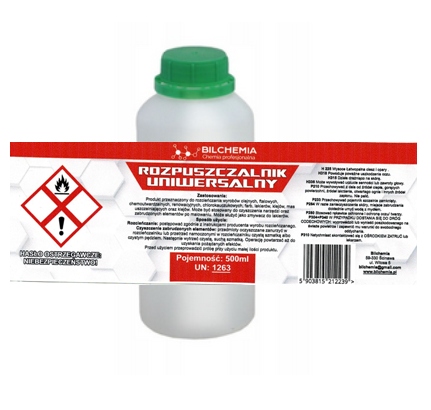 

Rozcieńczalnik Rozpuszczalnik Uniwersalny 500 ML