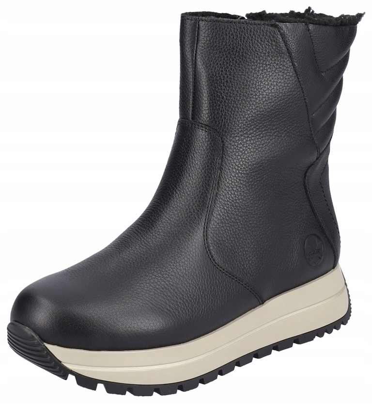Rieker N4054-00 37 kotníkové boty sněhule kozačky Teplé