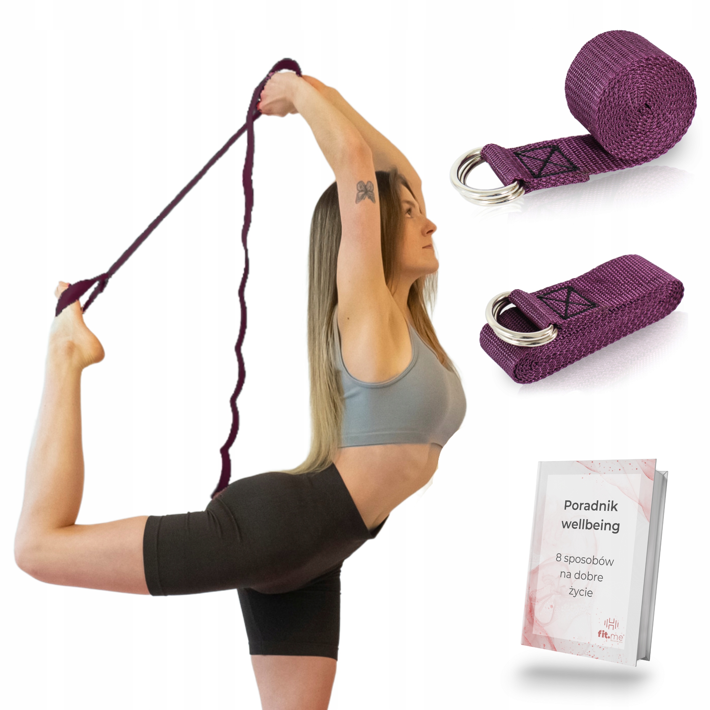 

Pasek Do Jogi Taśma Do Ćwiczeń 183 cm