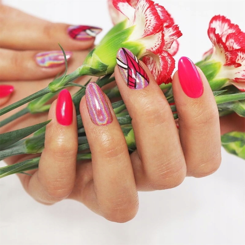 NEONAIL Lakier Hybrydowy NEON PINK 7,2 ml Kolor Odcienie czerwieni i różu