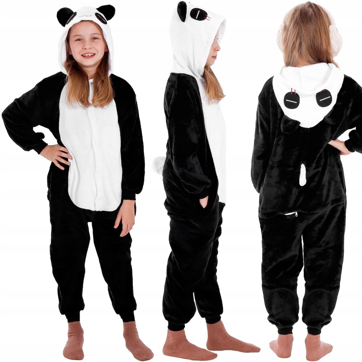 

Piżama Dziecięca Kombinezon Kigurumi Panda 110-120