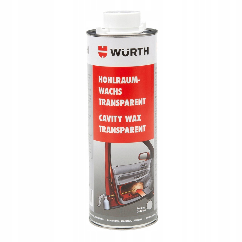 Wosk do profili zamkniętych Wurth bezbarwny 1l