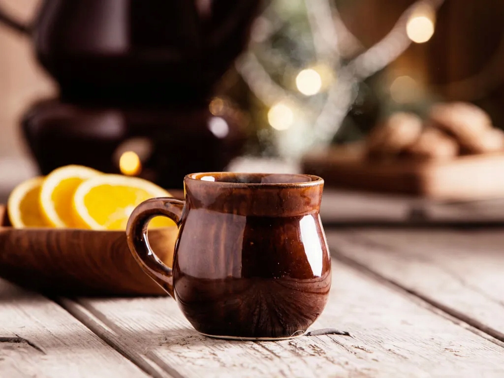 KUBKI DO GRZAŃCA WINA Z PODGRZEWACZEM KAMIONKOWE Zestaw kubków 8 el Kod producenta GRA00002402