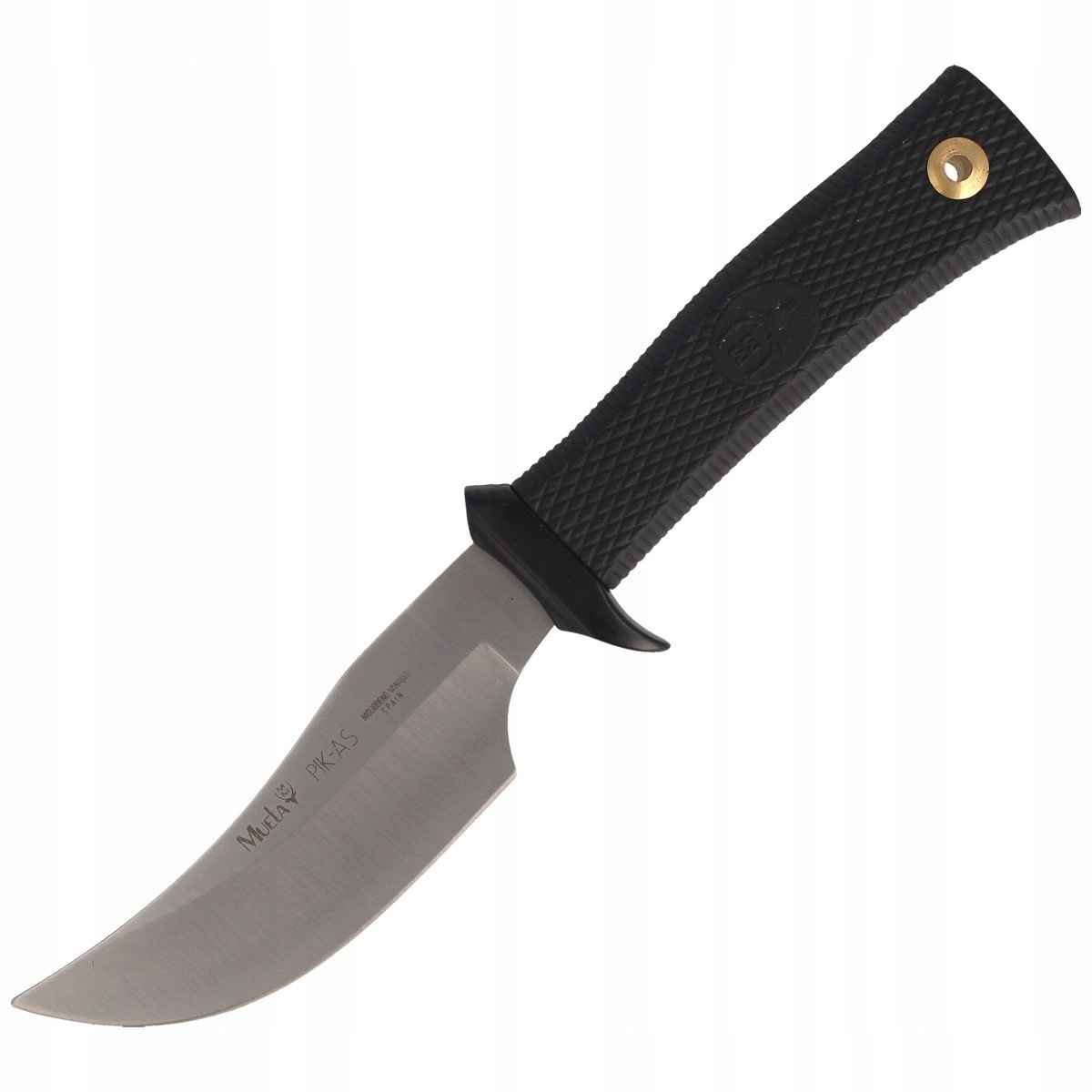 Nůž Muela Pik-as Satin 420H Rubber Handle 98 mm