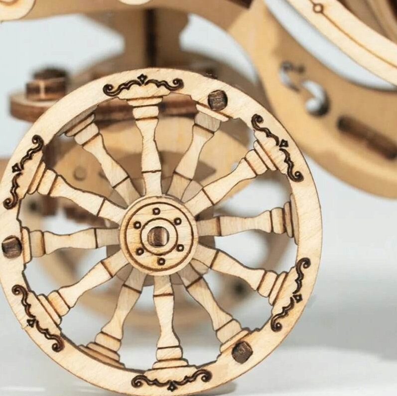 Drewniany model wózka 3D ROBOTIME Marka Robotime