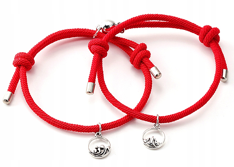 2 x Magnetický náramek pro páry/kamarádky 2 ks