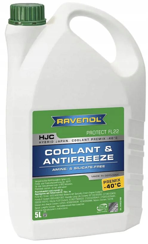 Ravenol Hjc Protect FL22 Płyn Do Chłodnic 5L
