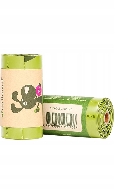 

Earth Rated Woreczki na psie odchody 120szt