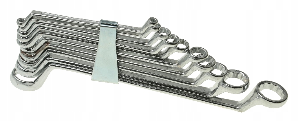 

Zestaw Kluczy Oczkowo-odgiętych 6-32 mm 10 sztuk
