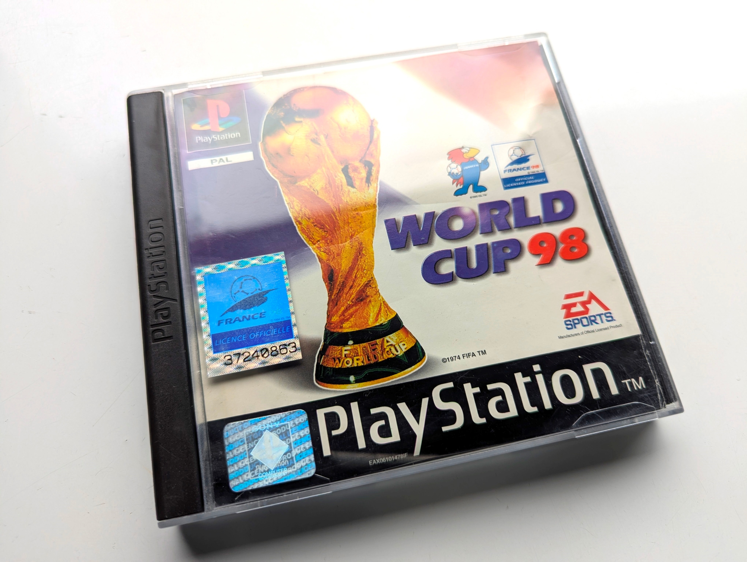 World Cup 98 na playstation 1 PlayStation (PSX) pudełkowa