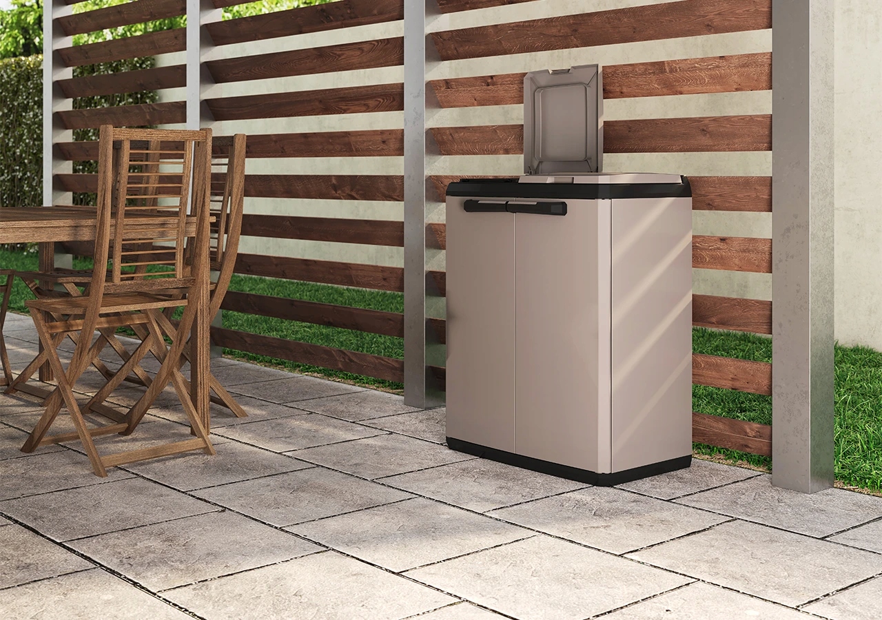 SZAFKA DO SEGREGACJI ODPADÓW SPLIT BASIC 110L 241065 KETER Rodzaj pojemniki do segregacji