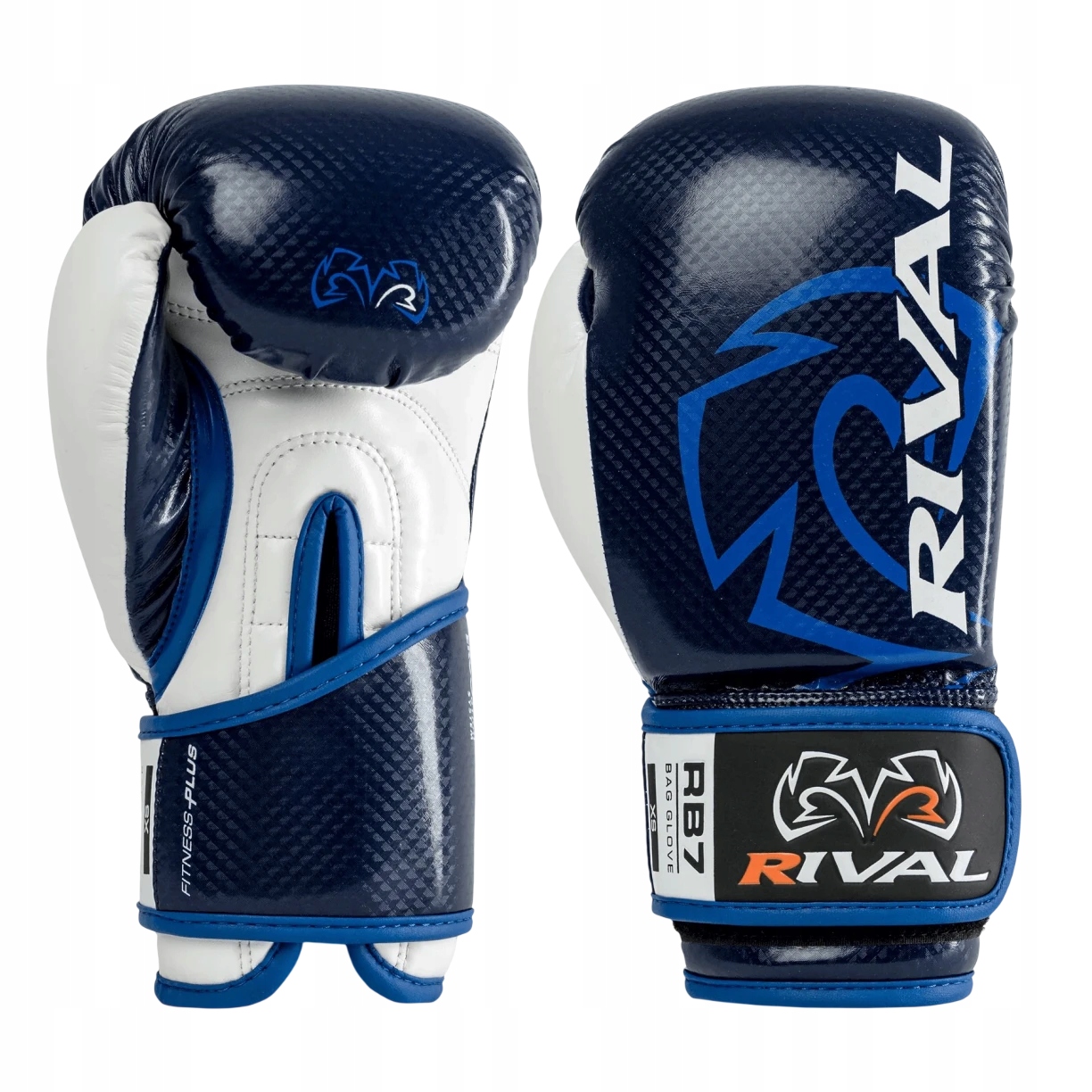 rękawice bokserskie rival rb7 fitness plus bag M Biały