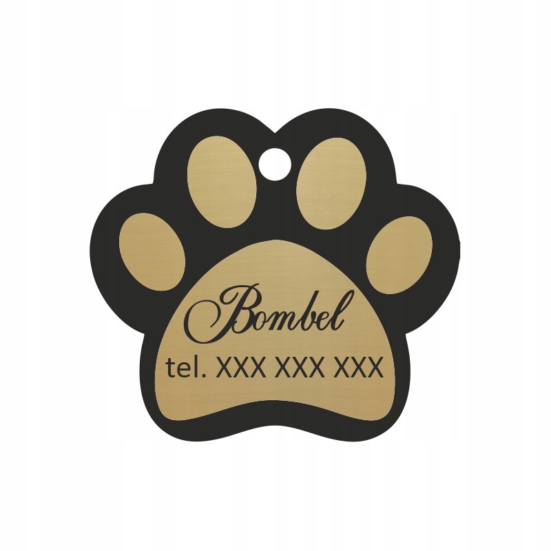 

Identyfikator dla Psa Kota zawieszka adresówka zło