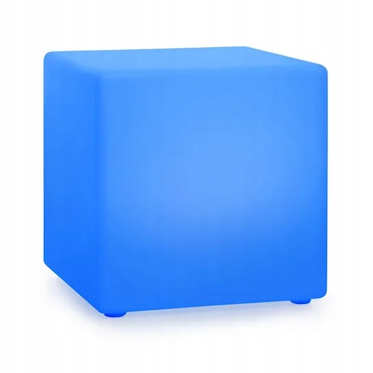 LED svetelná kocka Blumfeldt 10033732 40x40x40 cm modrá