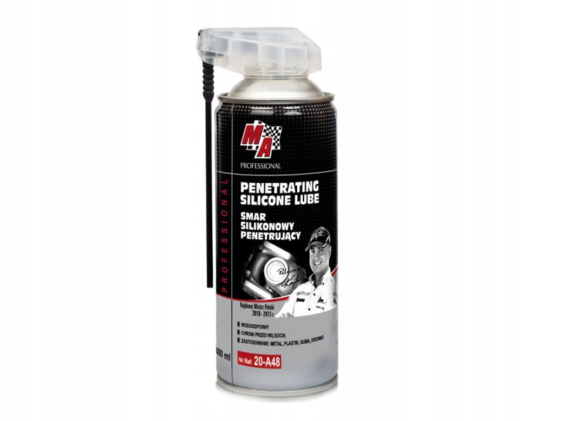 

Wysoce penetrujący smar silikonowy spray 400ml Pro
