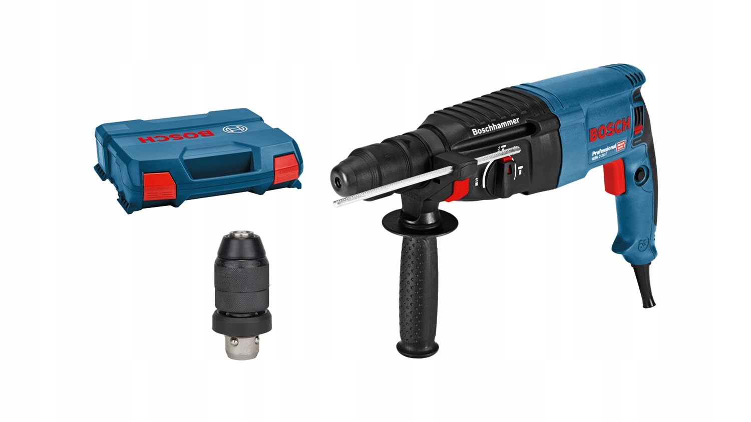 Bosch Professional vrtací kladivo černá modrá