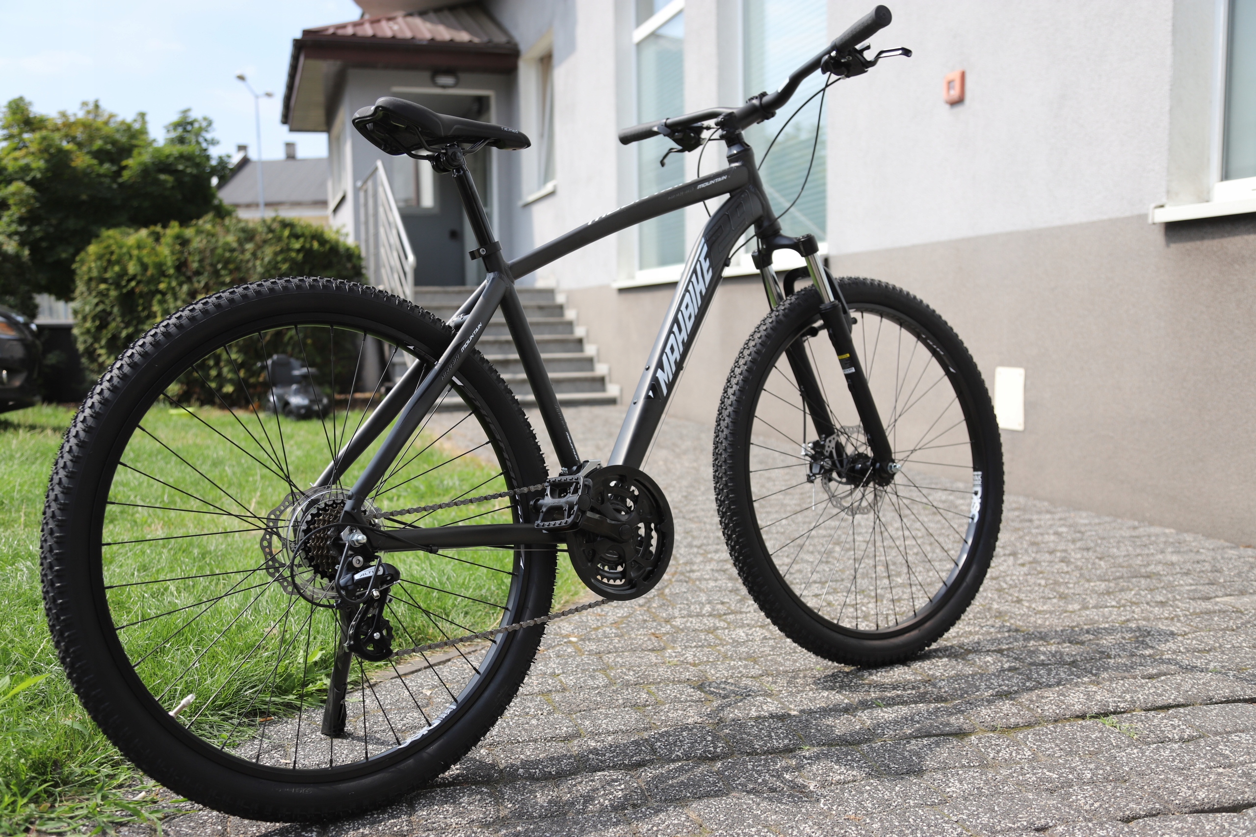 KLAMKOMANETKI SHIMANO 21 BIEGÓW ALUMINIOWY TARCZE Hamulce tarczowe mechaniczne