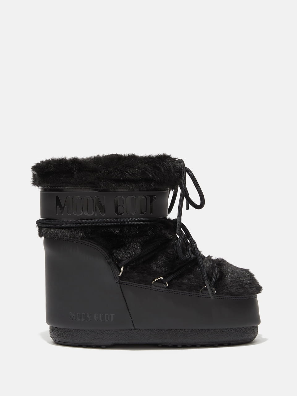 Moon Boot Sněhule Icon Low Faux Fur Black 36/38