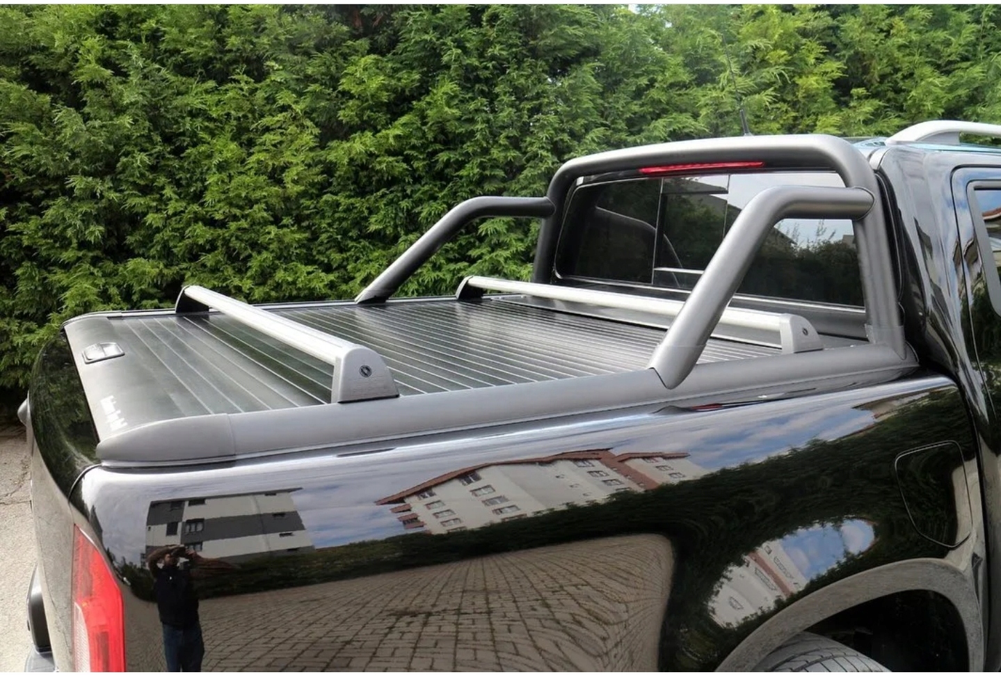 Orurowanie paki rollbar do rolety Mercedes X