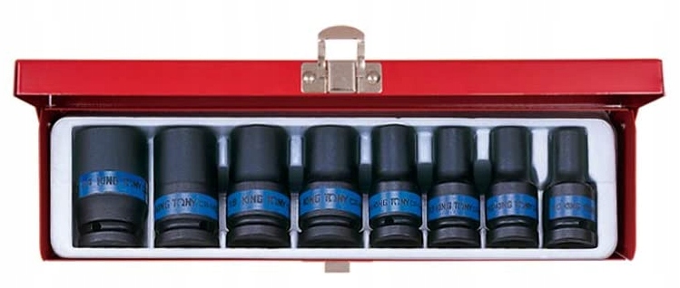 1/2 тонкостенные ударные колпачки 10-24 KING TONY