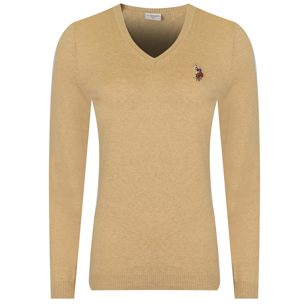 Dámský svetr U.s. Polo Assn. G082SZ0TK Béžová