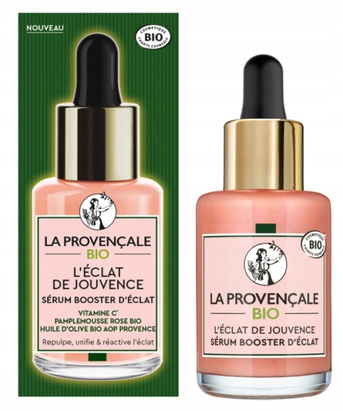 Rozjasňující sérum na pleť La Provencale Bio L´Éclat de Jouvence, 30 ml