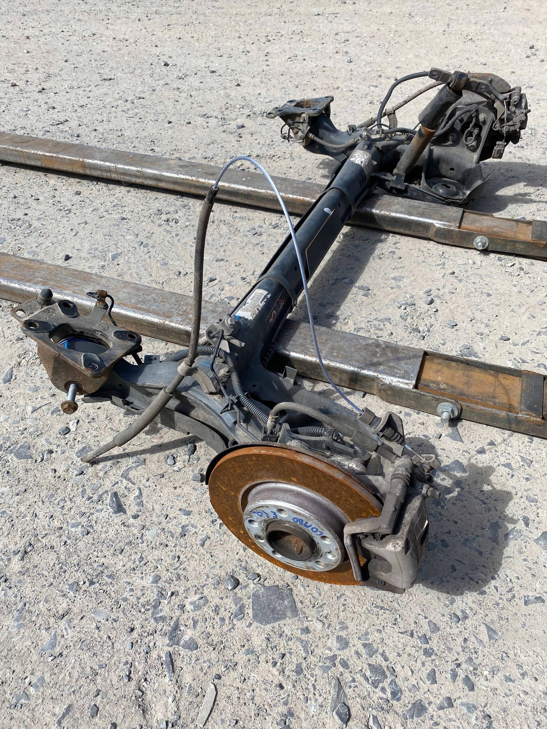 OPEL COMBO E PARTNER sider complete sususpension rear part rear.