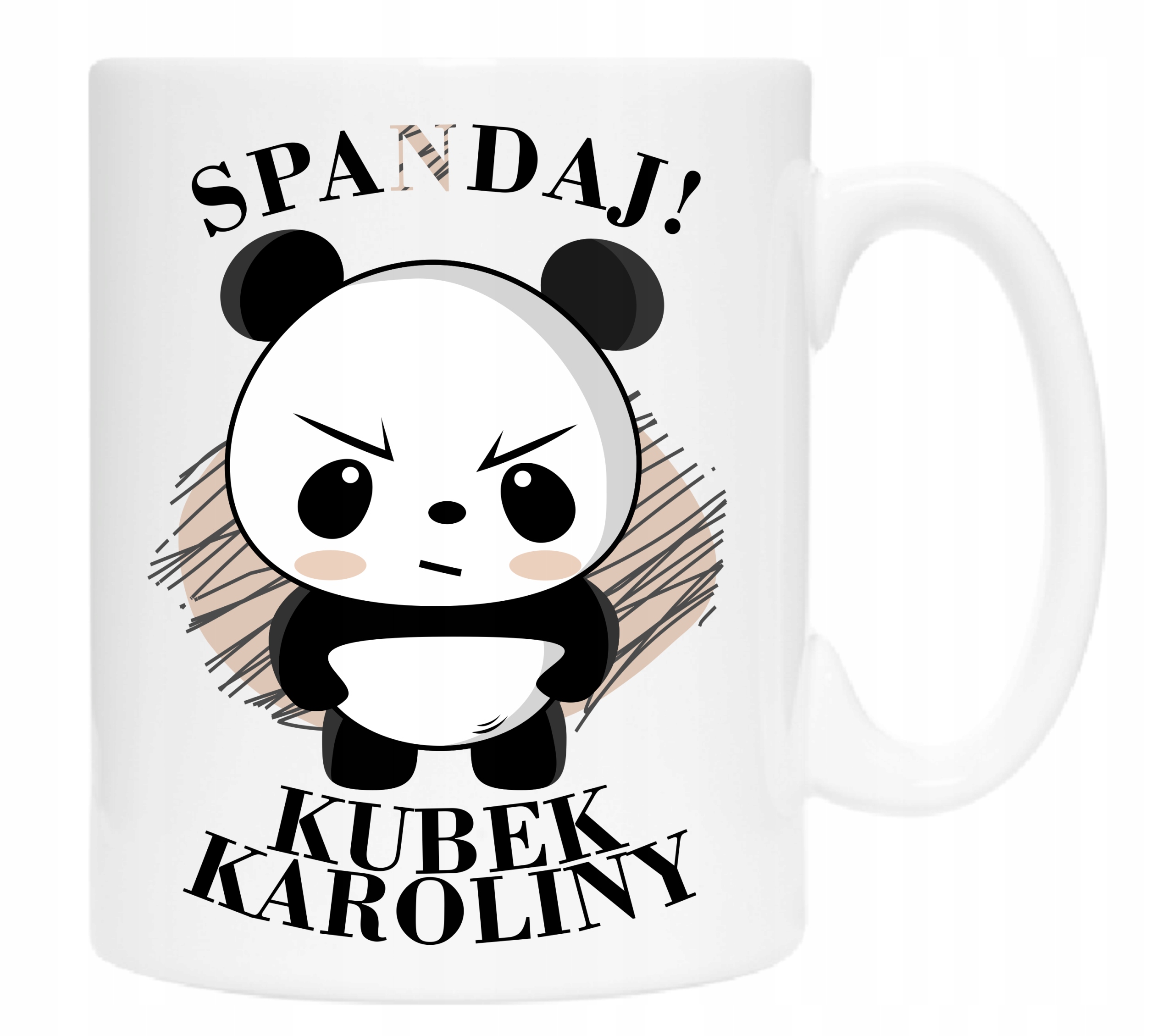 

Kubek Panda Spandaj Dla Przyjaciółki