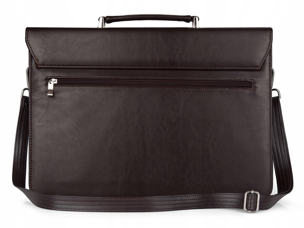 AKTÓWKA TECZKA NA DOKUMENTY SOLOME WEXFORD BRĄZOWY NESESER Marka Solome