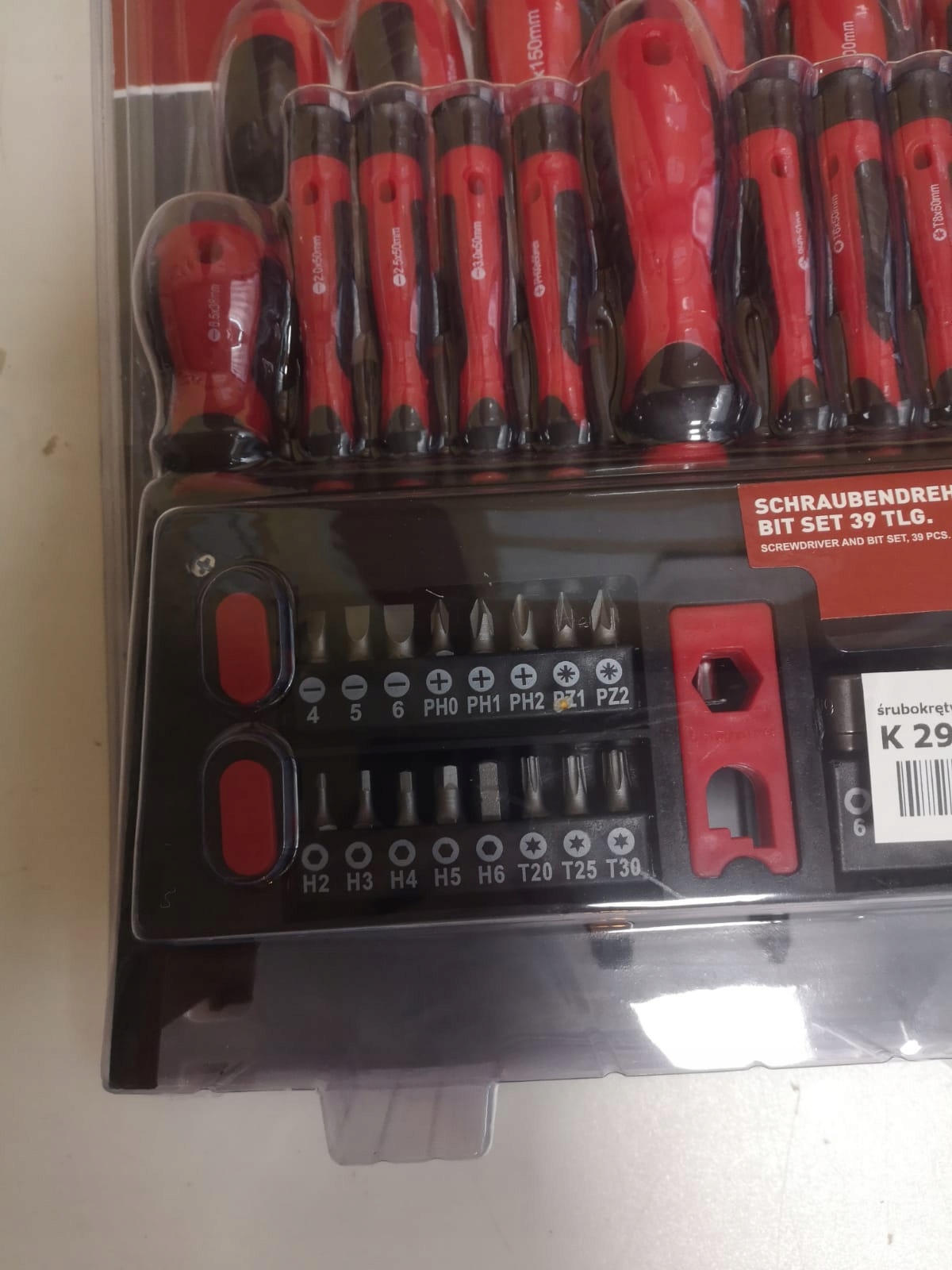 ŚRUBOKRĘTY Z BITAMI 39 (2967/24) Marka Falon-Tech