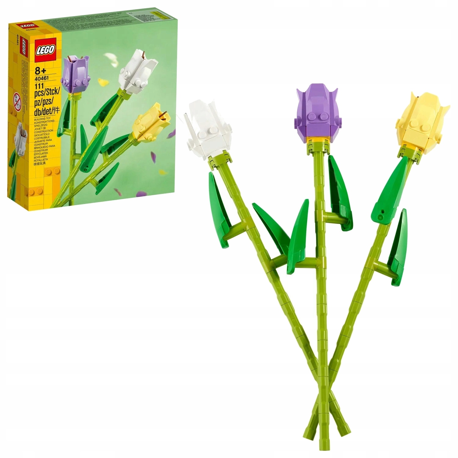 LEGO 40461 TULIPANY KWIATY TULIPANÓW KWIATKI TULIPANA KWIAT TULIPAN BUKIET EAN (GTIN) 5702017228327