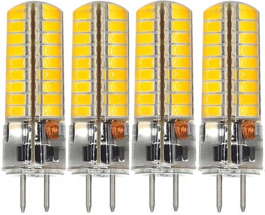 

Żarówka Led GY6.35 6W=45W biały zimny 4 Sztuki