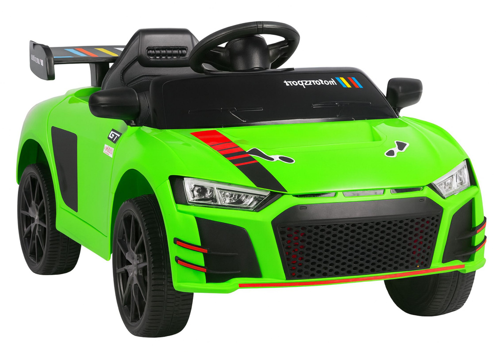Auto elektryczne na akumulator 915 zielony dla dziecka