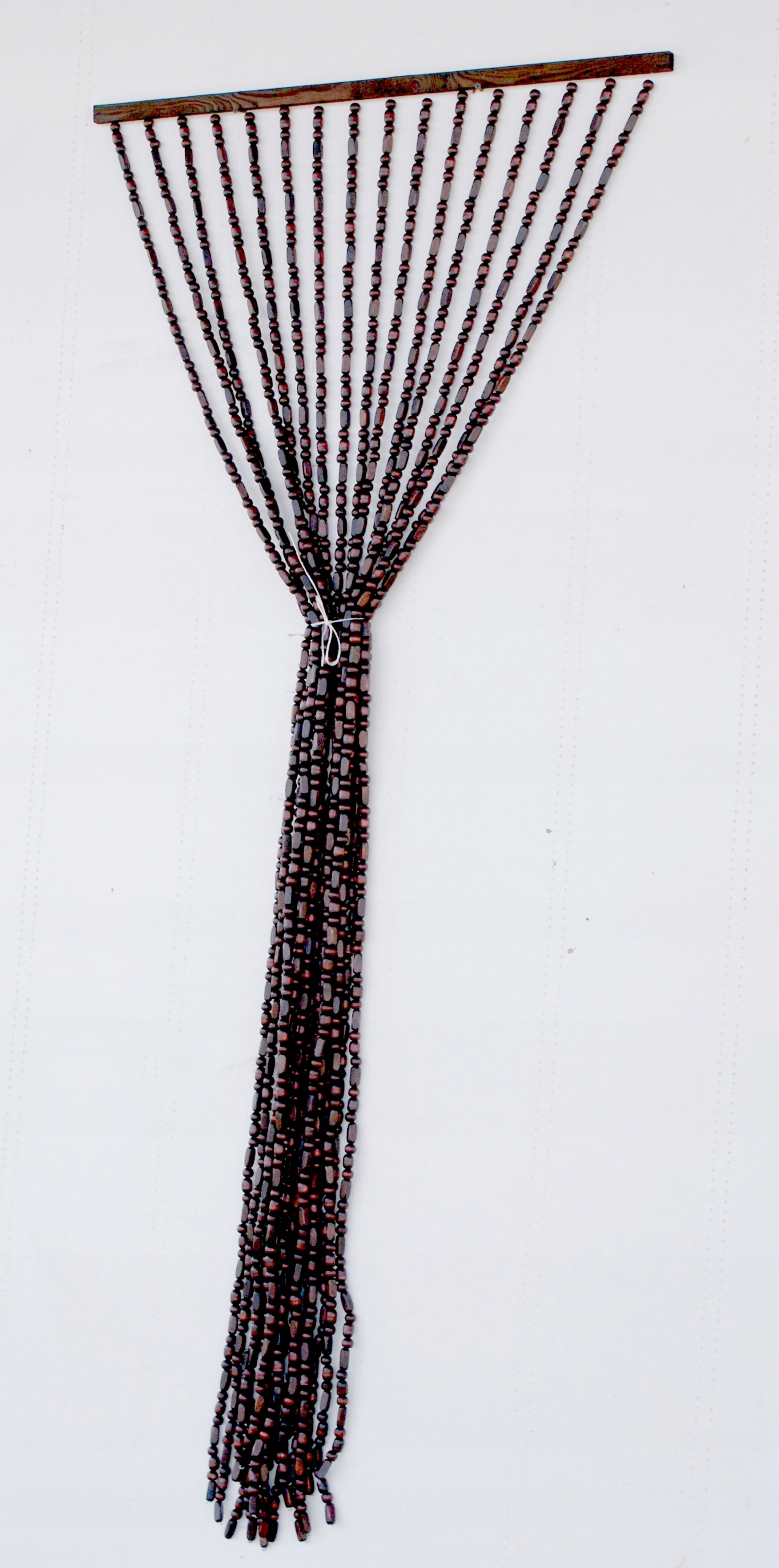 ZASŁONKA Z KORALI DREWNIANYCH NA DRZWI 100 CM BRĄZ Producent inna