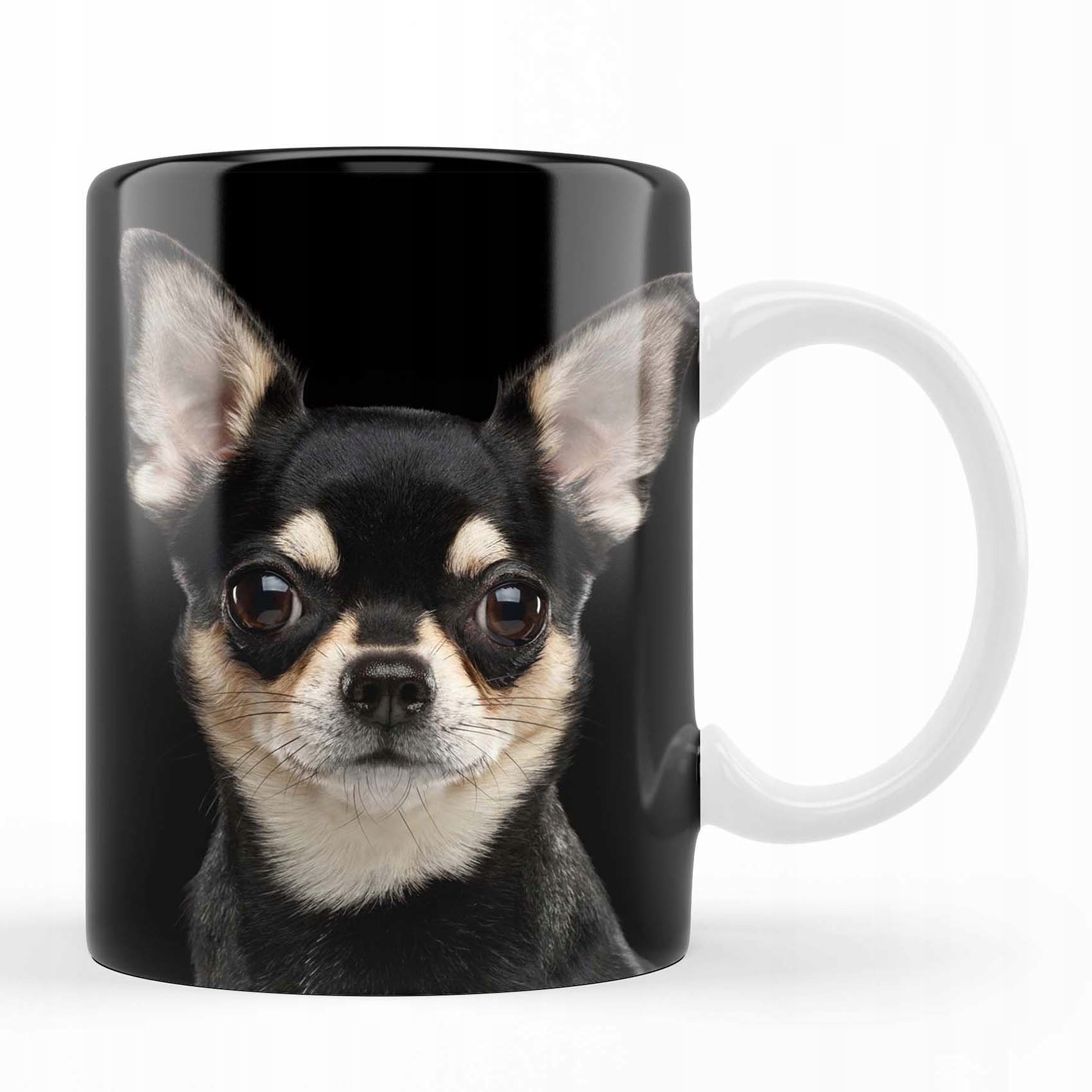 

Kubek z psem Chihuahua urodziny 330 ml