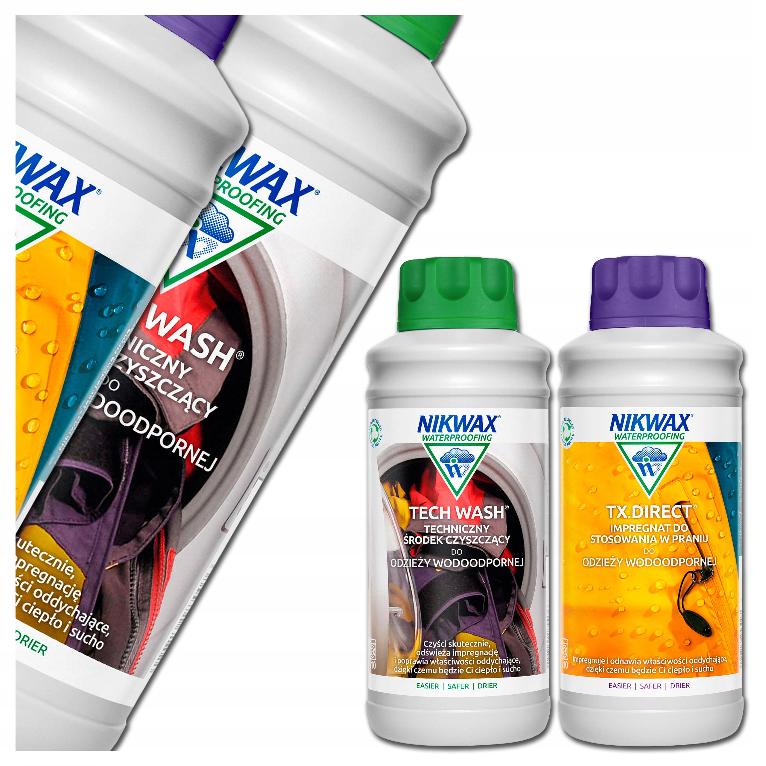 Sada Nikwax Tech Wash Impregnace Tx.direct Wash-in Technické Oblečení