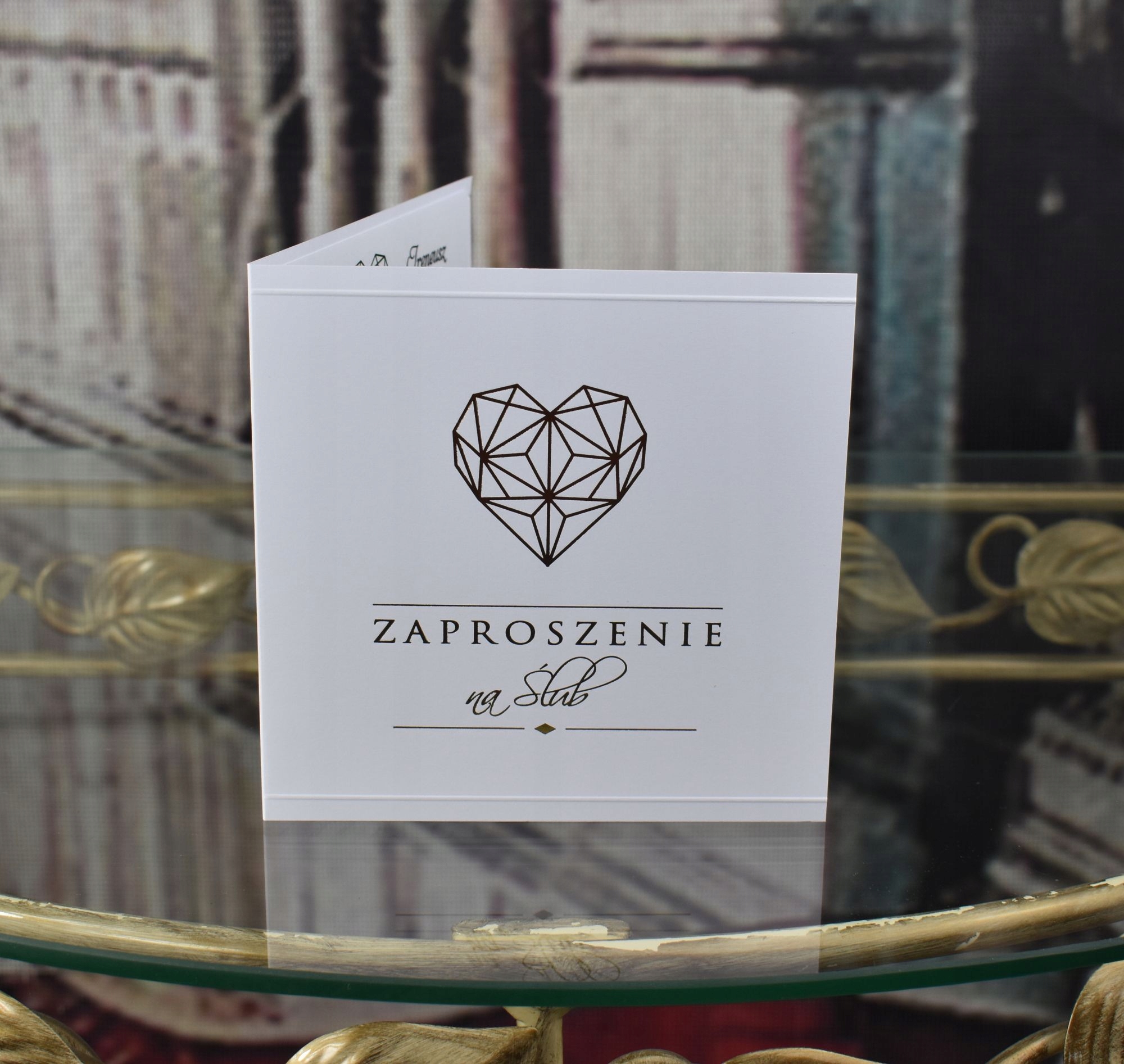 Zaproszenia Ślubne, Zaproszenie na Ślub Liczba sztuk 300 szt.