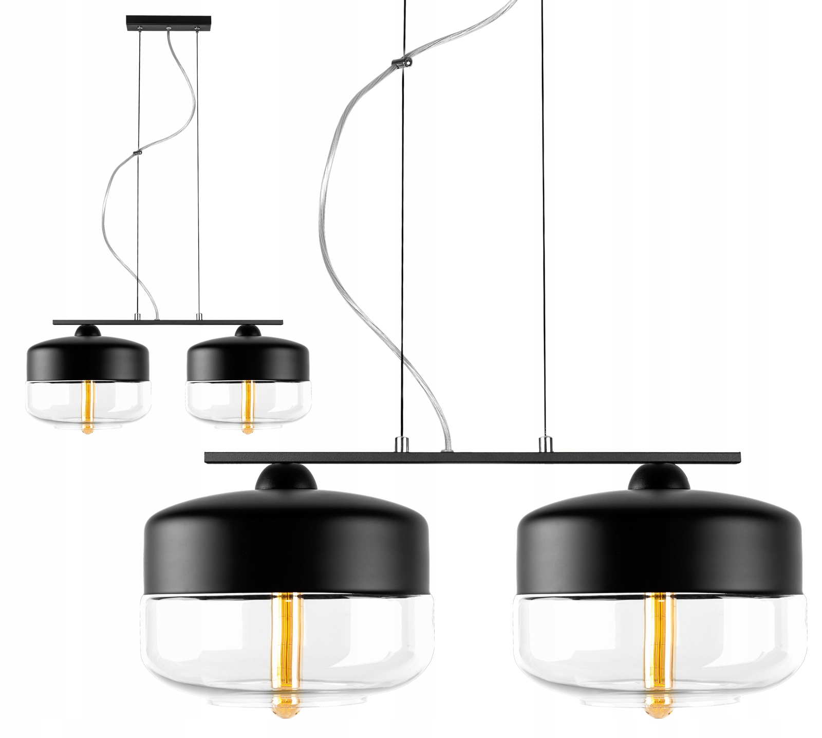 

Lampa Sufitowa Plafon Żyrandol Edison Loft Led