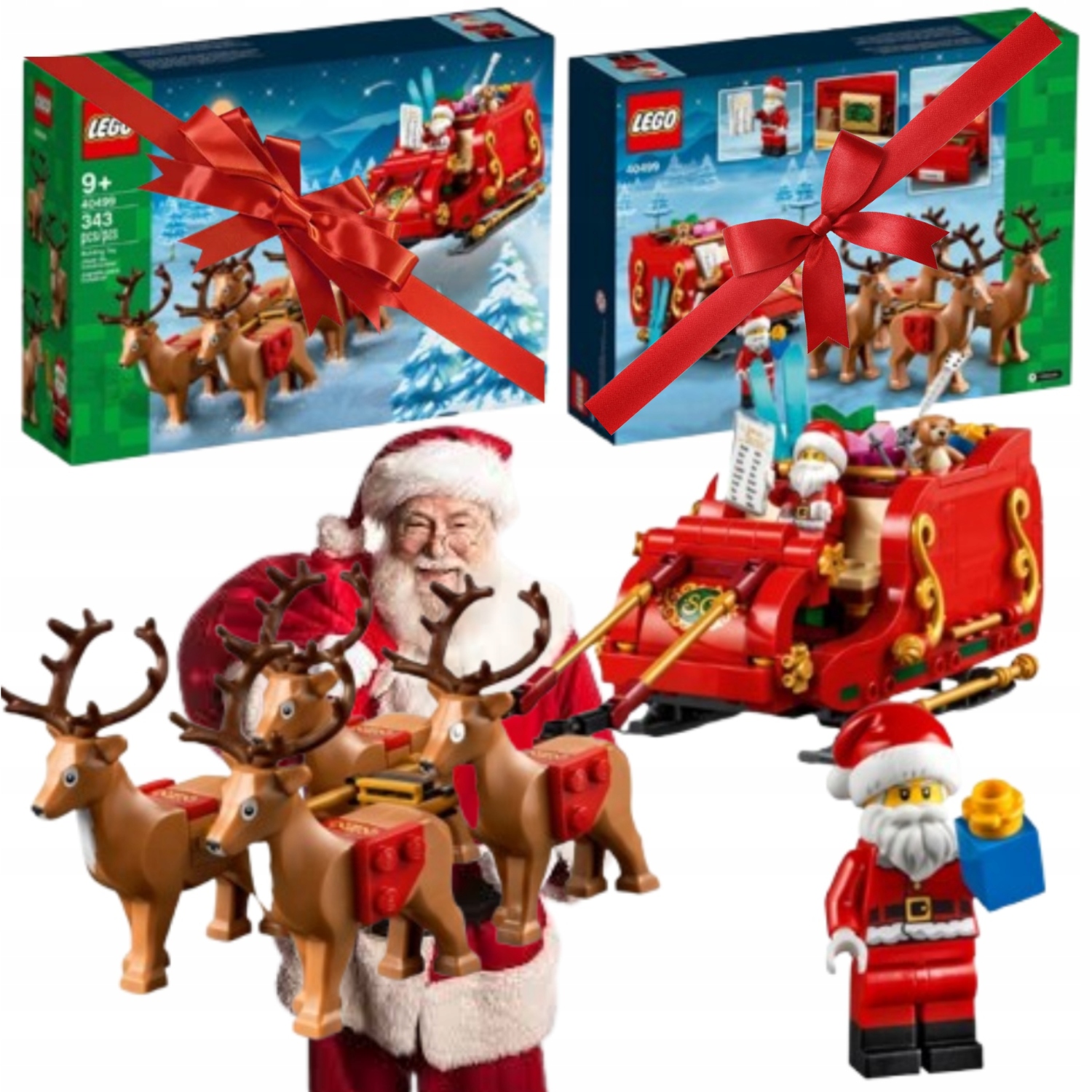 Klocki Lego Ideas 40499 Sanie Świętego Mikołaja Na Święta Dziecka