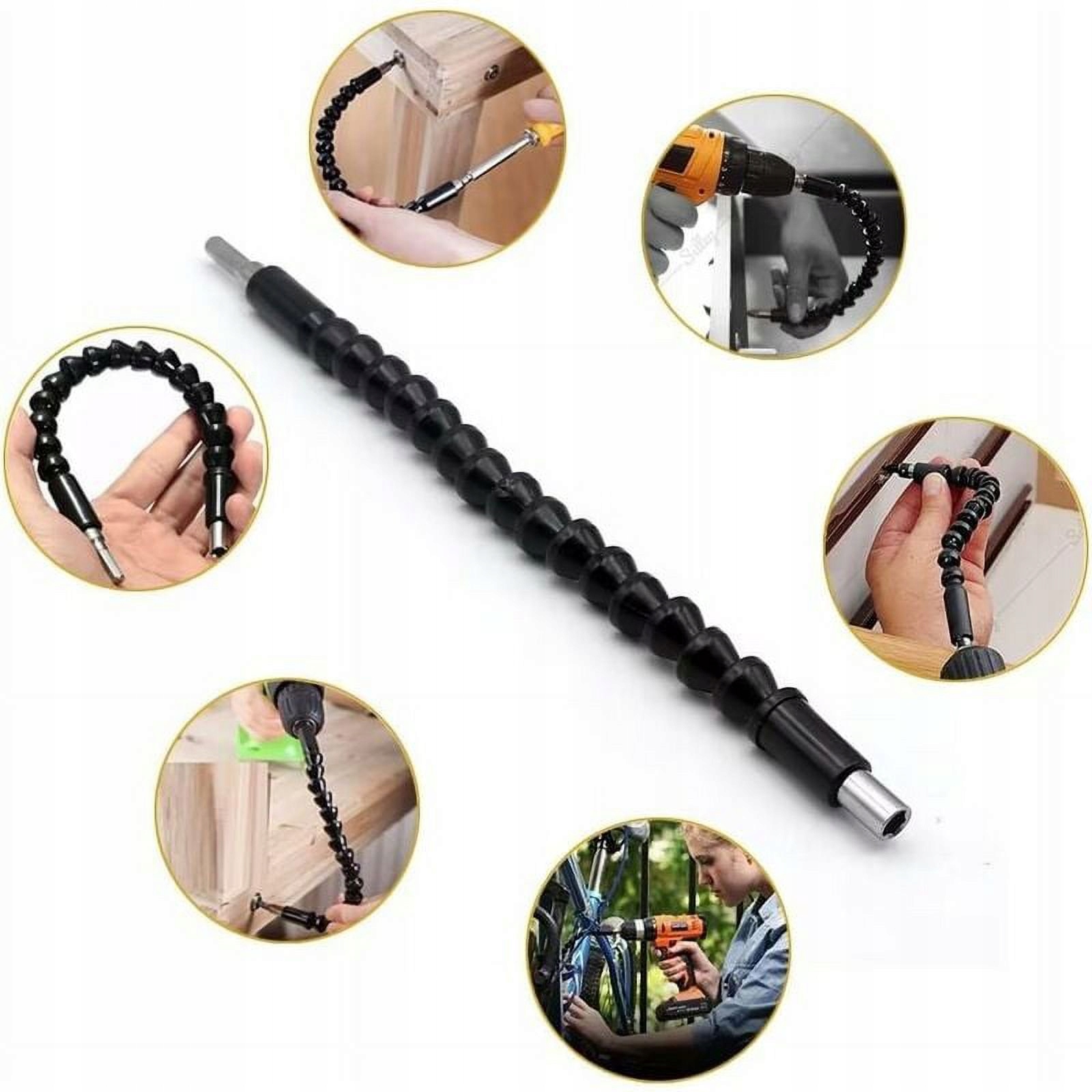 ELASTYCZNA PRZEDŁUŻKA ADAPTER DO BITÓW WKRĘTARKI WIERTARKI 30CM Grubość nasady bitu 1/4