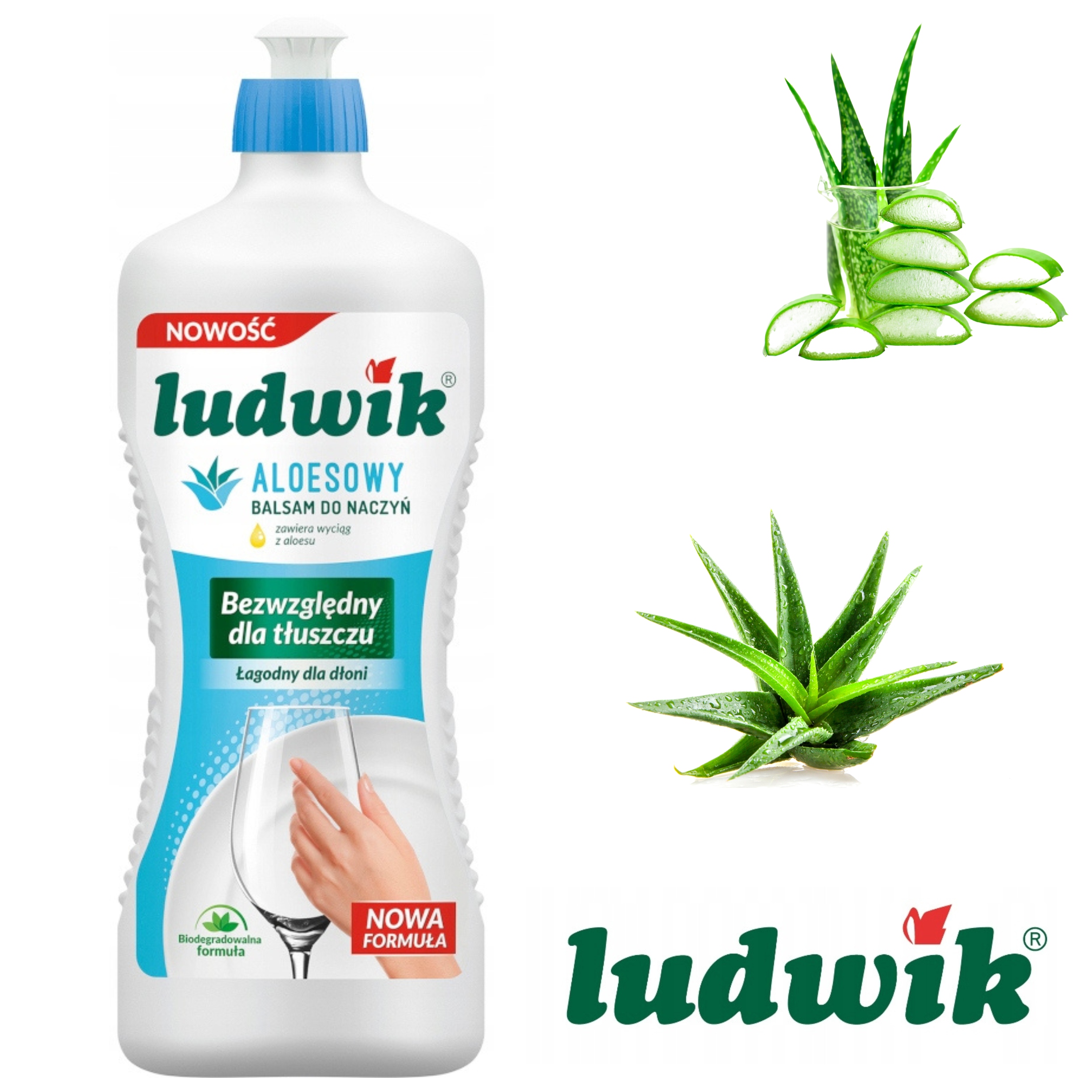 

Ludwik Płyn do mycia naczyń Aloesowy 900g