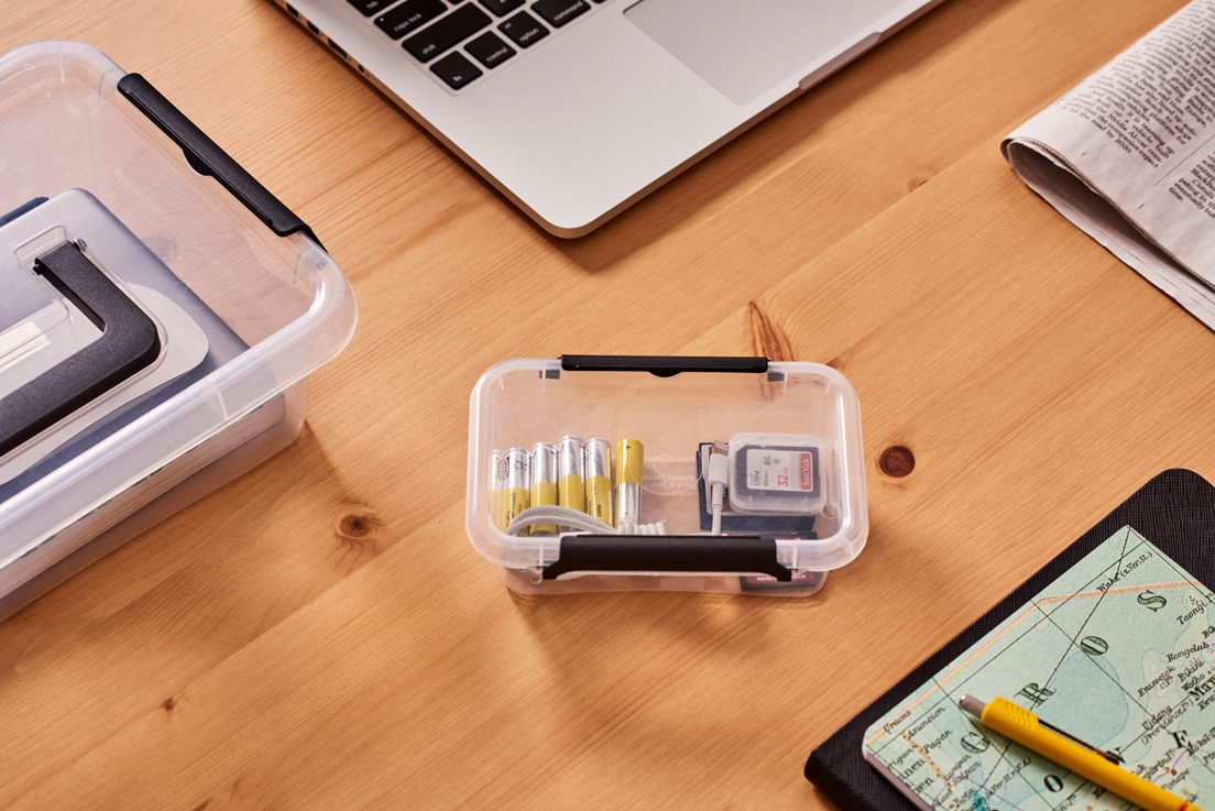 POJEMNIK PUDEŁKO ORGANIZER Z POKRYWĄ 350 ml Marka ORPLAST