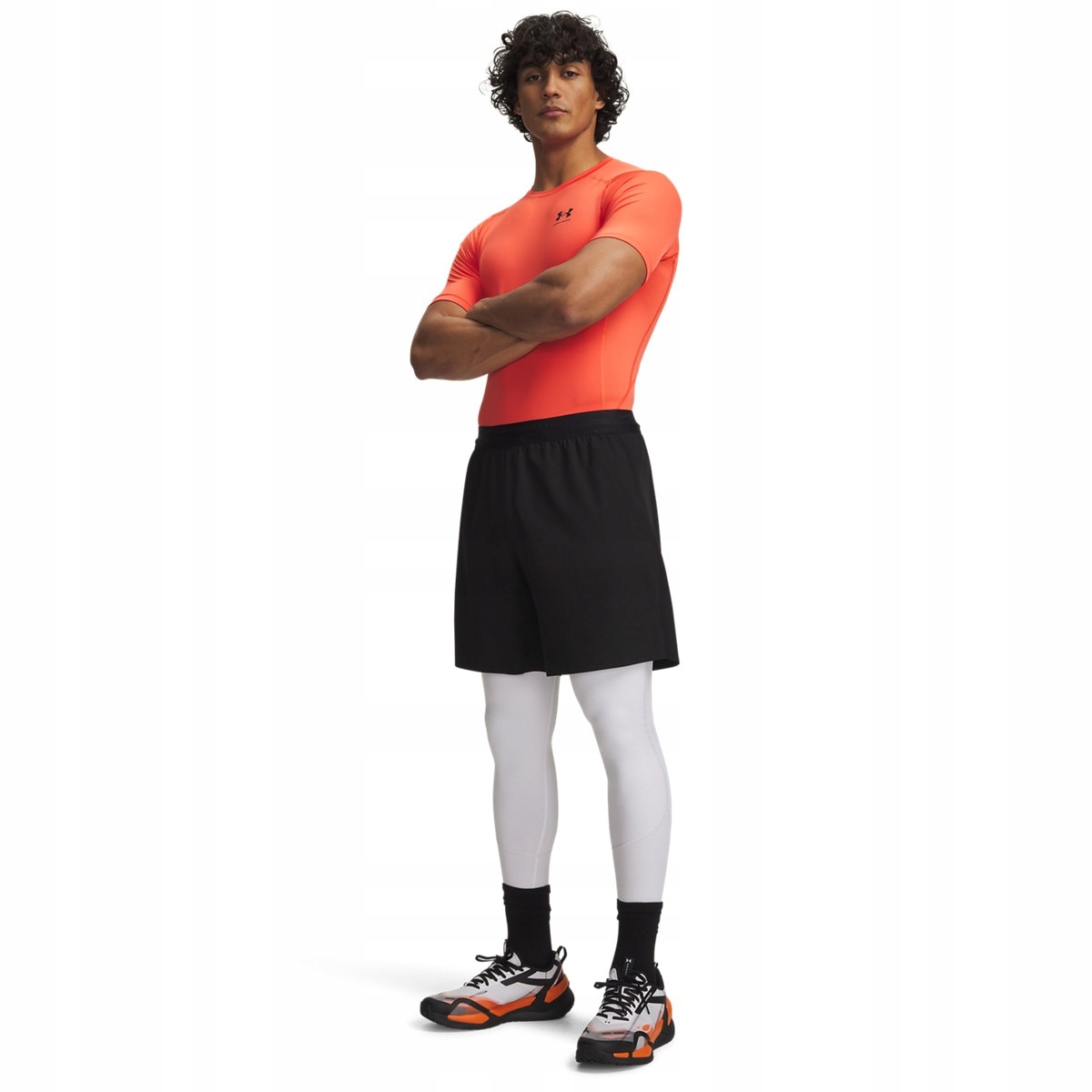 Męskie legginsy treningowe Under Armour Ua Hg Elite Leggings Biały S